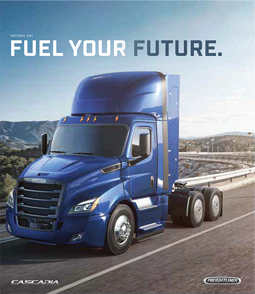 Freighliner Cascadia Natural Gas Truck